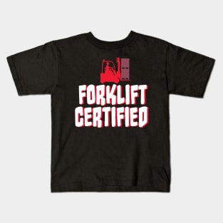 Forklift Certified Meme Kids T-Shirt